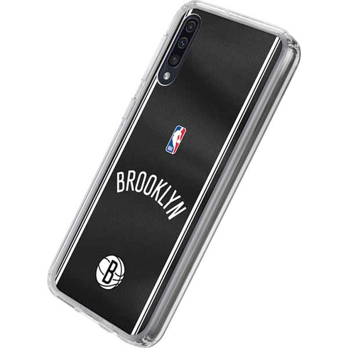 NBA Brooklyn Nets Jersey Galaxy A50 Clear Case